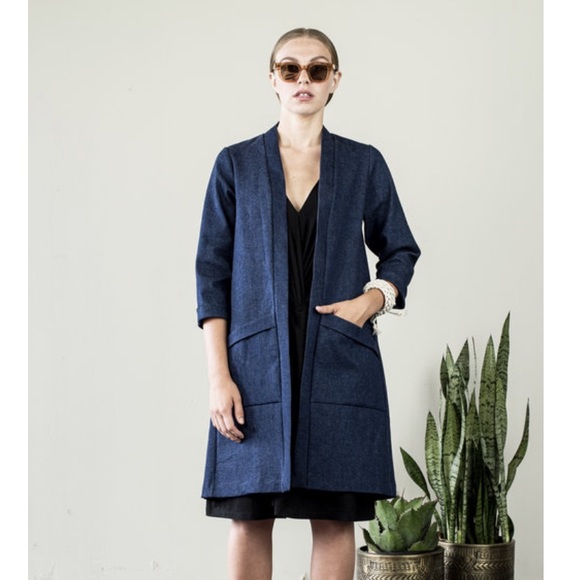 bodybag by jude Jackets & Blazers - Denim Duster Jacket size L